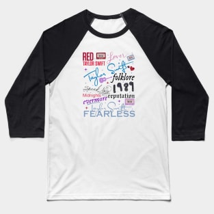 Taylor Swift Eras Baseball T-Shirt